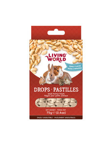 Living World Living World Drops Small Animal Treats Peanut Flavour