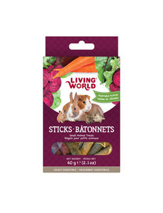 Living World Living World Small Animal Sticks - Vegetable Flavour - 60 g (2.1 oz)