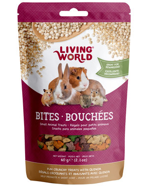 Living World Living World Small Animal Bites with Quinoa - 60 g (2.1 oz)