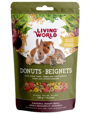 Living World Living World Donuts Treats 120g