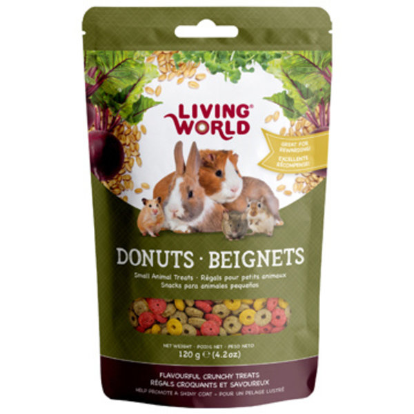 Living World Living World Donuts Treats 120g