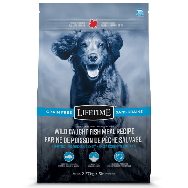 Nutrico Lifetime Grain Free – Wild Caught Fish Meal Dog Food