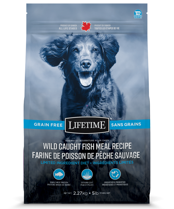 Lifetime Grain Free Wild Caught Fish Meal Dog Food Pet Paradise