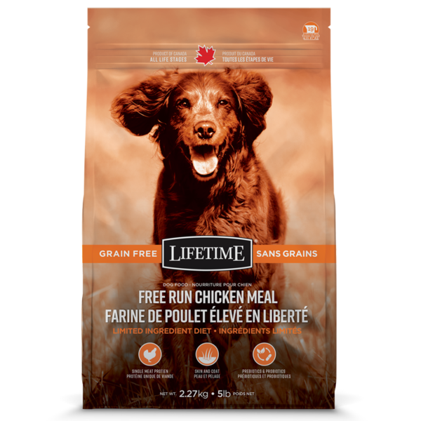 Nutrico Lifetime Grain Free - Free Run Chicken Meal Dog Food