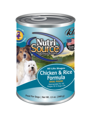 Nutri Source Nutri Source Chicken and Rice Formula 13oz