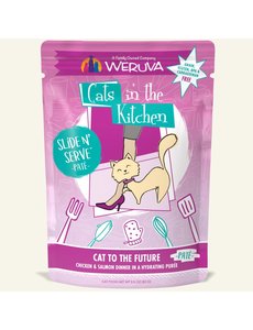 WeRuVa WeRuVa CITK Slide N' Serve Cat To The Future 3oz Pouch