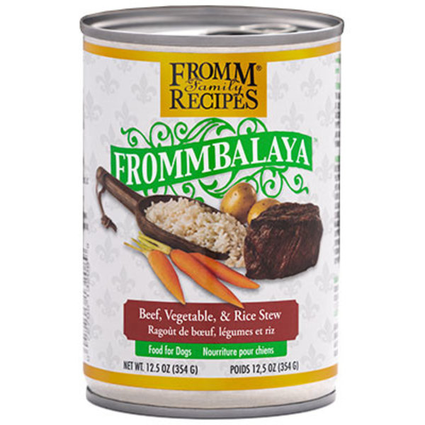 Fromm Family Pet Foods FrommBalaya Beef, Vegetable & Rice Stew 12.5oz