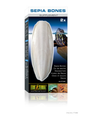 Exo Terra Exo Terra Sepia Bones (Cuttle Bone) 2 Pack