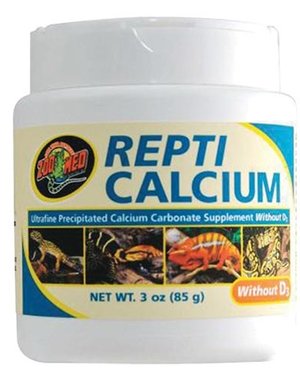 Zoo Med Laboratories Zoo Med Repti Calcium Without D3 3 oz