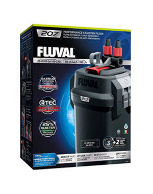 Fluval Fluval 207 Performance Canister Filter, up to 220 L (45 US gal)