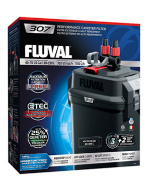 Fluval Fluval 307 Performance Canister Filter, up to 330 L (70 US gal)