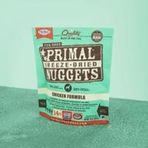 Primal Pet Foods Inc. Primal Freeze Dried Nuggets For Dogs Chicken Formula