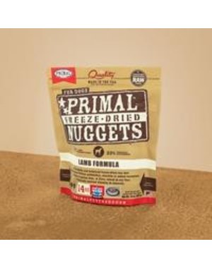 Primal Pet Foods Inc. Primal Freeze Dried Nuggets For Dogs Lamb Formula