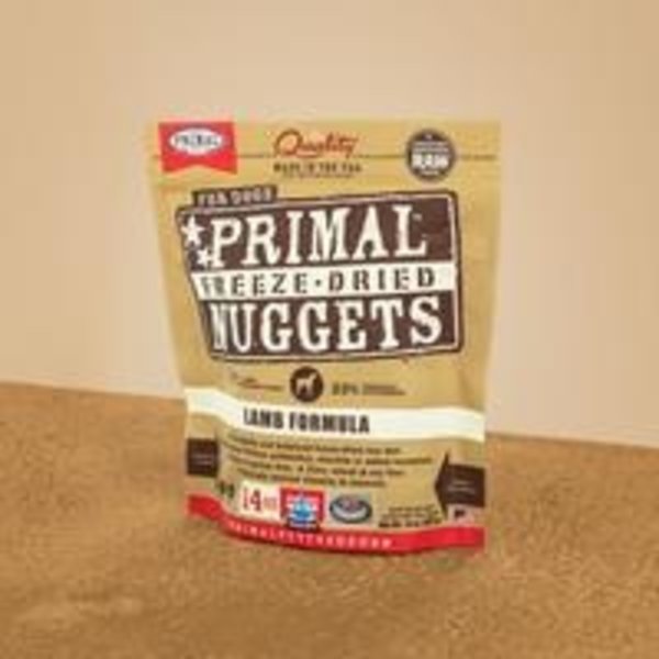 Primal Pet Foods Inc. Primal Freeze Dried Nuggets For Dogs Lamb Formula