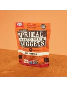 Primal Pet Foods Inc. Primal Freeze Dried Nuggets For Dogs Beef Formula