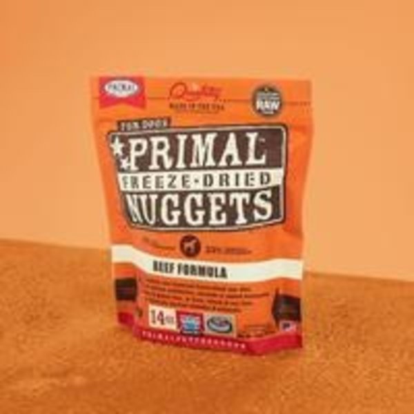 Primal Pet Foods Inc. Primal Freeze Dried Nuggets For Dogs Beef Formula