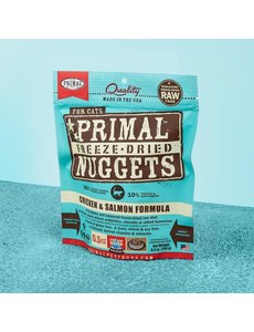 Primal Pet Foods Inc. Primal Freeze-Dried Nuggets Feline Chicken & Salmon Formula 5.5oz