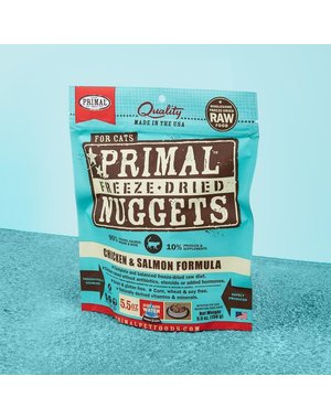 Primal Pet Foods Inc. Primal Freeze-Dried Nuggets Feline Chicken & Salmon Formula 5.5oz