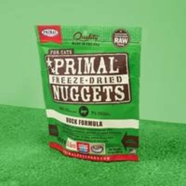 Primal Pet Foods Inc. Primal Freeze-Dried Nuggets Feline Duck Formula 5.5oz