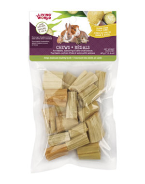 Living World Living World Small Animal Chews - Sugarcane Stalk Cubes - 40 g (1.4 oz)