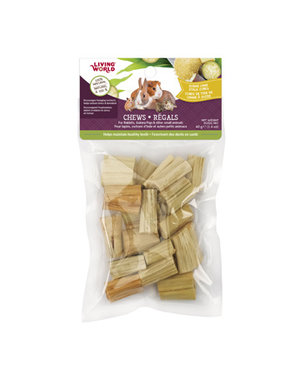 Living World Living World Small Animal Chews - Sugarcane Stalk Cubes - 40 g (1.4 oz)