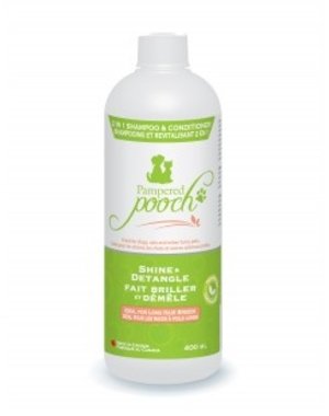 Burgham ProPlus Pampered Pooch Shine & Detangle Shampoo 398 mL