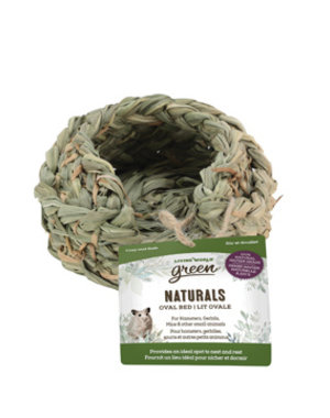 Living World Living World Green Naturals Oval Bed