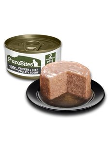 Pure Bites PureBites Protein Pate Chicken & Beef  For Cats 2.5oz