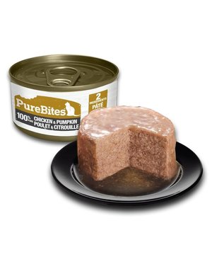 Pure Bites PureBites Protein Pate Chicken & Pumpkin  For Cats 2.5oz