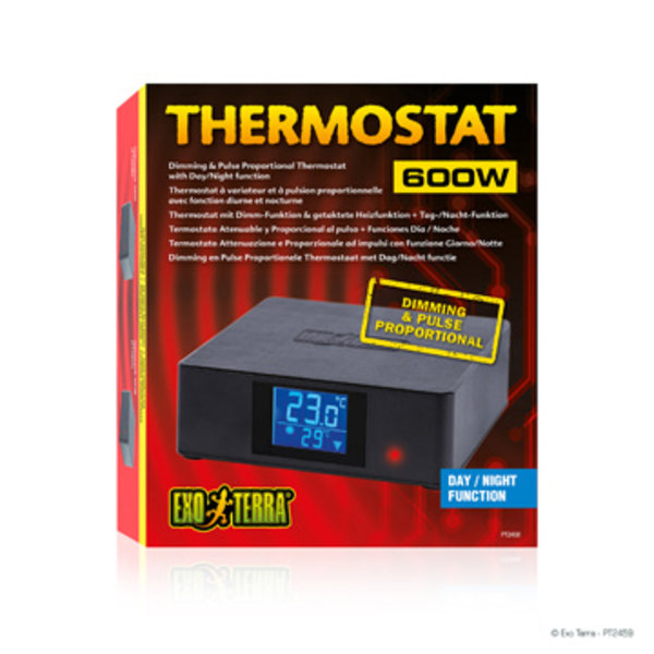 Exo Terra Exo Terra Dimming & Pulse Proportional Thermostat with Day/Night Function - 600 W