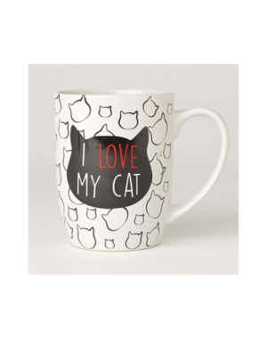 PetRageous I Love My Cat Mug