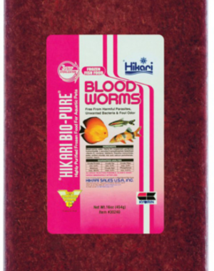Hikari Hikari Frozen Blood Worm Sheet 16oz