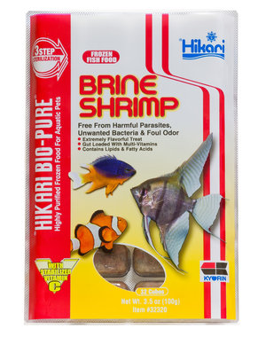 Hikari Hikari Frozen Brine Shrimp Cubed 3.5oz