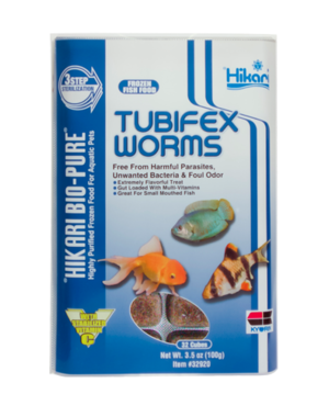 Hikari Hikari Frozen Tubifex Cubes 3.5oz
