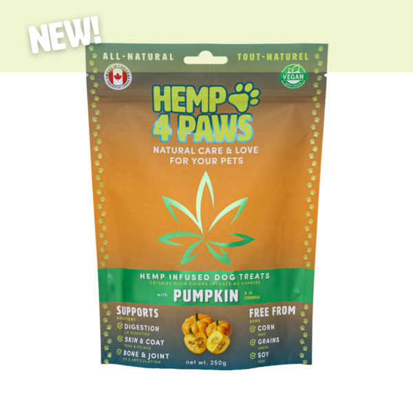 Hemp 4 Paws Hemp 4 Tails Hemp Infused Dog Treats Pumpkin 250g