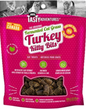 Jay's Tastey Adventures Jay's Tasty Adventures Turkey Kitty Bits 60g