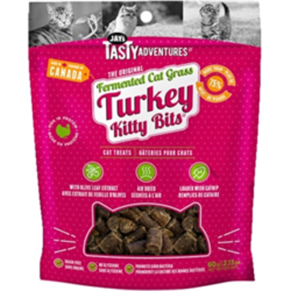 Jay's Tastey Adventures Jay's Tasty Adventures Turkey Kitty Bits 60g