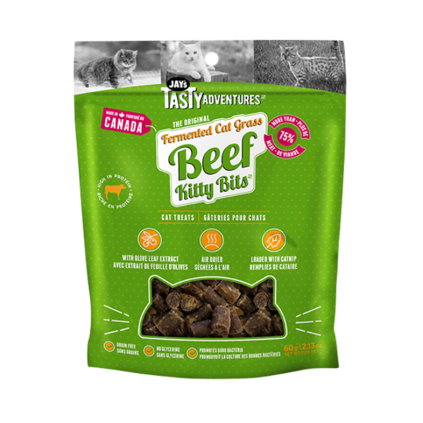 Jay's Tastey Adventures Jay's Tasty Adventures Beef Kitty Bits 60g