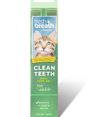 TropiClean Tropiclean Fresh Breath Clean Teeth Oral Care Gel (2ounce) Cat