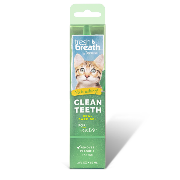 TropiClean Tropiclean Fresh Breath Clean Teeth Oral Care Gel (2ounce) Cat