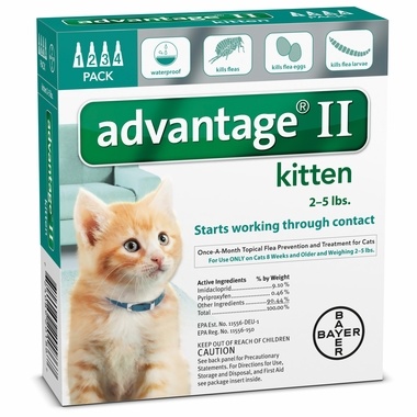 Bayer Advantage II Kitten under 2.3kg