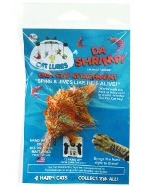 Go Cat Products Go Cat Lures Da Shrimp- Orange
