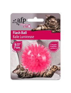 All For Paws All for Paws Modern Cat Flash Ball, Assorted Colours
