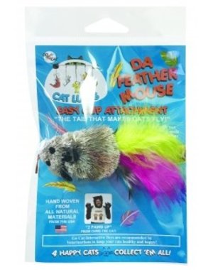 Go Cat Products Go Cat Lures Da Feather Mouse