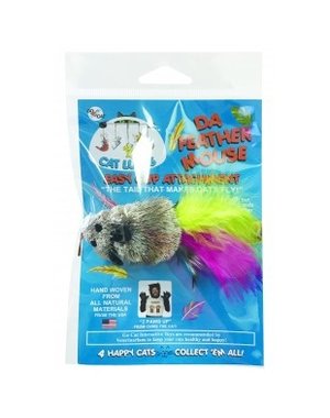 Go Cat Products Go Cat Lures Da Feather Mouse