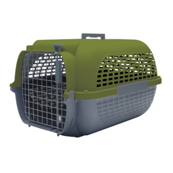 Dog It Dogit Voyageur Dog Carrier - Khaki/Charcoal - Large -