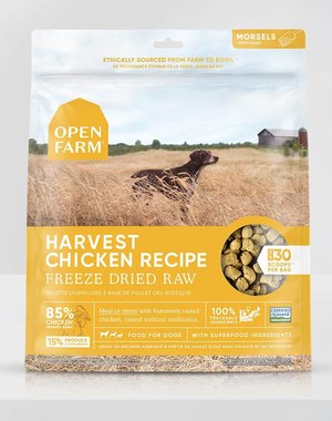 Open Farm Inc. Open Farm® Harvest Chicken Freeze-Dried Raw Dog Food
