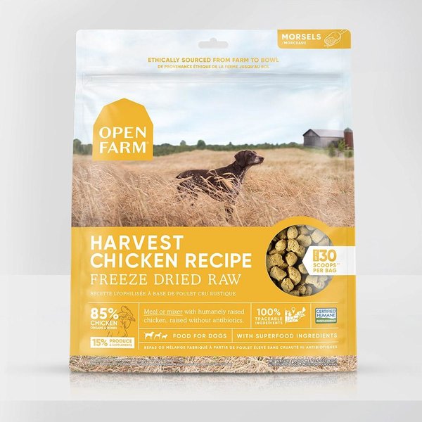 Open Farm Inc. Open Farm® Harvest Chicken Freeze-Dried Raw Dog Food
