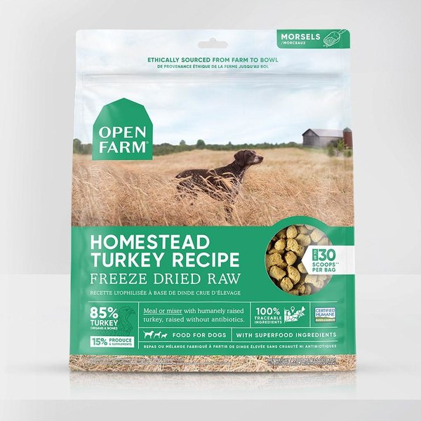 Open Farm Inc. Open Farm® Homestead Turkey Freeze-Dried Raw Dog Food