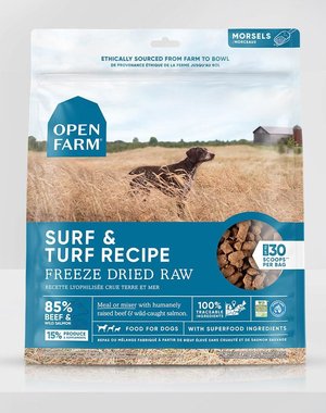 Open Farm Inc. Open Farm® Surf & Turf Freeze-Dried Raw Dog Food